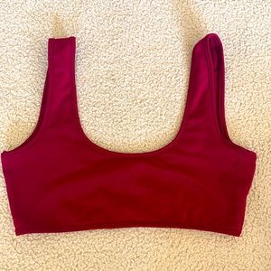 Red Bra Top